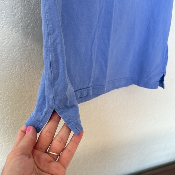 Patagonia Tank Top Open Cotton Back Blue Purple size Small - Picture 5 of 8